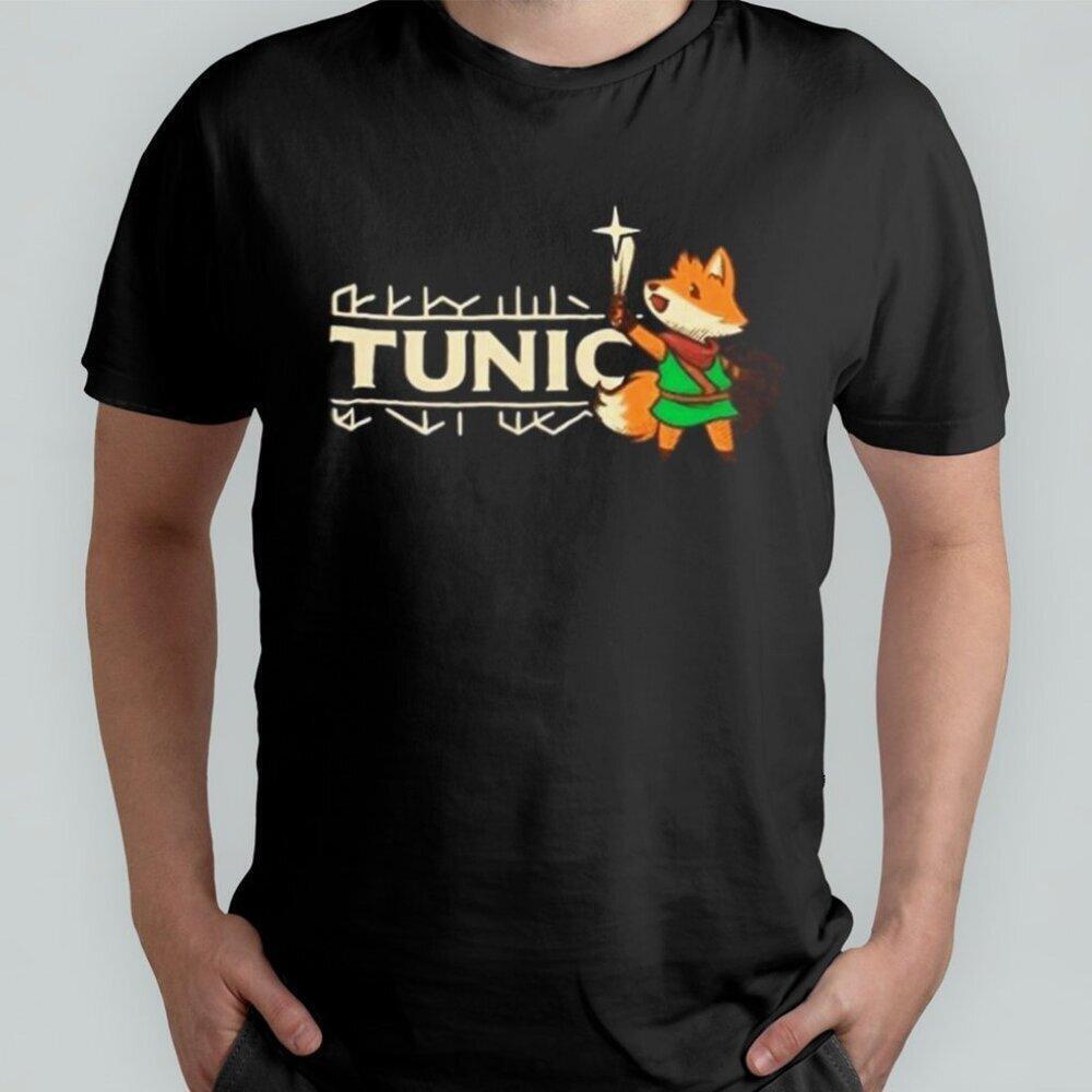 Tunic Retro Indie Game Character Art Graphic Gamer Fan Gift T Shirt 166